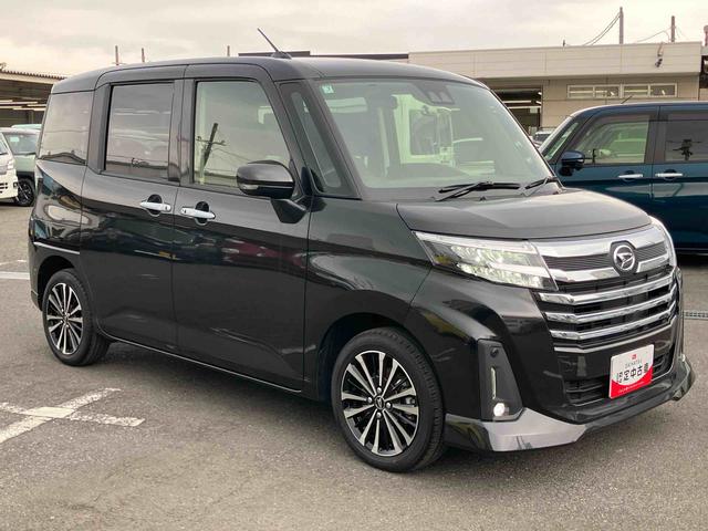 トールカスタムG ターボターボ 9型DPA/TV/BT/USB バックカメラ 全車速追従クルコン LEDヘッドライト オートライト オートハイビーム 革巻きハンドル スマアシ コーナーセンサー 電動駐車ブレーキ キーフリー(千葉県)の中古車