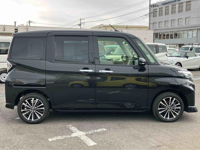 トールカスタムG ターボターボ 9型DPA/TV/BT/USB バックカメラ 全車速追従クルコン LEDヘッドライト オートライト オートハイビーム 革巻きハンドル スマアシ コーナーセンサー 電動駐車ブレーキ キーフリー(千葉県)の中古車