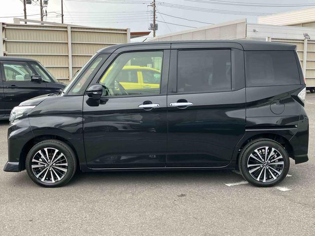 トールカスタムG ターボターボ 9型DPA/TV/BT/USB バックカメラ 全車速追従クルコン LEDヘッドライト オートライト オートハイビーム 革巻きハンドル スマアシ コーナーセンサー 電動駐車ブレーキ キーフリー(千葉県)の中古車