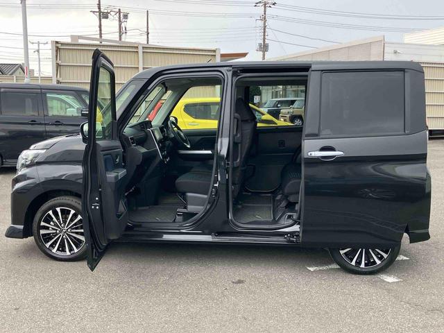 トールカスタムG ターボターボ 9型DPA/TV/BT/USB バックカメラ 全車速追従クルコン LEDヘッドライト オートライト オートハイビーム 革巻きハンドル スマアシ コーナーセンサー 電動駐車ブレーキ キーフリー(千葉県)の中古車