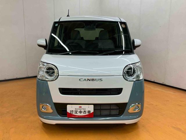 ムーヴキャンバスストライプスＧターボ衝突回避支援システム　横滑り防止装置　アダプティブクルーズコントロール　置きラクボックス　ホットカップホルダー　前席シートヒーター　ホールド機能付き電動パーキングブレーキ　前後コーナーセンサー（千葉県）の中古車