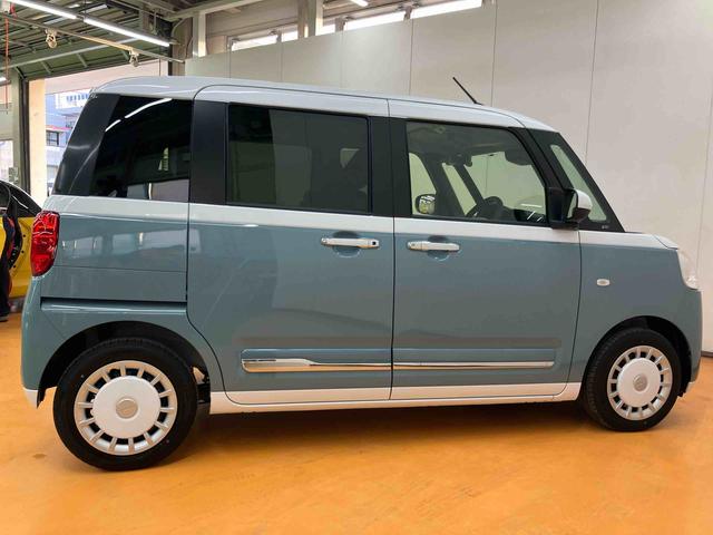 ムーヴキャンバスストライプスＧターボ衝突回避支援システム　横滑り防止装置　アダプティブクルーズコントロール　置きラクボックス　ホットカップホルダー　前席シートヒーター　ホールド機能付き電動パーキングブレーキ　前後コーナーセンサー（千葉県）の中古車