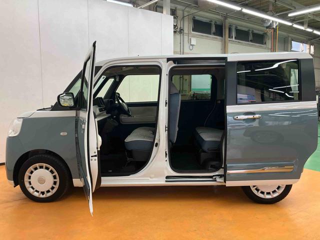 ムーヴキャンバスストライプスＧターボ衝突回避支援システム　横滑り防止装置　アダプティブクルーズコントロール　置きラクボックス　ホットカップホルダー　前席シートヒーター　ホールド機能付き電動パーキングブレーキ　前後コーナーセンサー（千葉県）の中古車