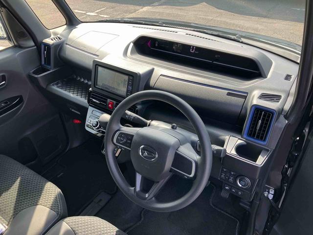 タントカスタムＸナビ／ＴＶ／ＤＶＤ／ＢＴ／ＵＳＢ　Ｂカメラ　前後ドラレコ　ＥＴＣ　両側Ｐスライド　ＬＥＤヘッドライト　オートライト　オートハイビーム　コ−ナ−センサー　シートヒーター　キーフリー　革巻きステア　アルミ（千葉県）の中古車