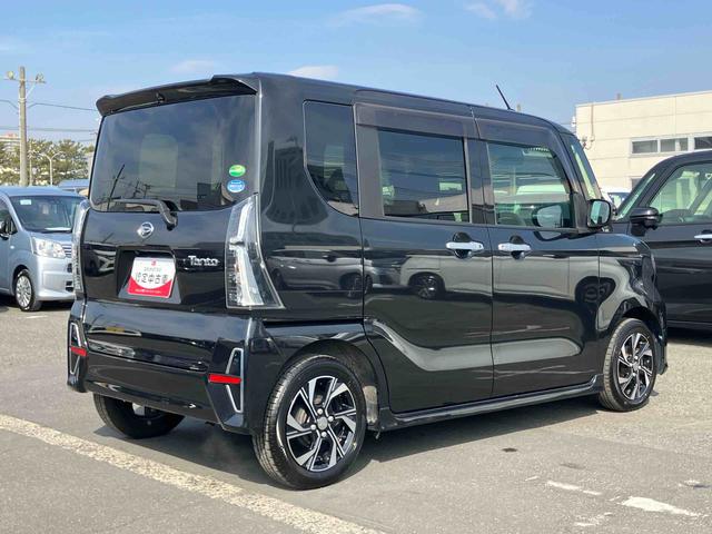 タントカスタムＸナビ／ＴＶ／ＤＶＤ／ＢＴ／ＵＳＢ　Ｂカメラ　前後ドラレコ　ＥＴＣ　両側Ｐスライド　ＬＥＤヘッドライト　オートライト　オートハイビーム　コ−ナ−センサー　シートヒーター　キーフリー　革巻きステア　アルミ（千葉県）の中古車