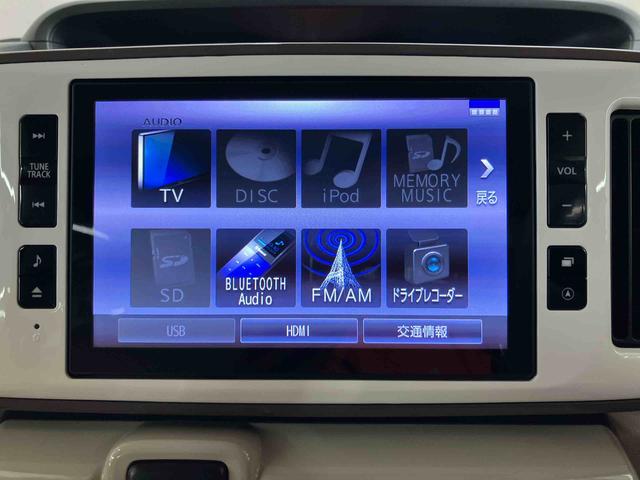 ムーヴキャンバスGメイクアップリミテッド SAIIIパノラマカメラ連動8インチフルセグナビ USB接続 ブルートゥース対応 フロント.リヤドライブレコーダー連動 ETC 置きラクボックス オートライト オートハイビーム LEDヘッドライト(千葉県)の中古車