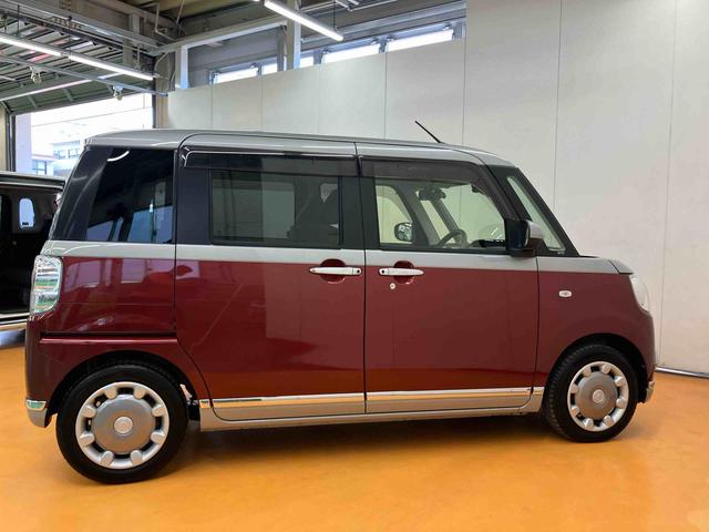 ムーヴキャンバスGメイクアップリミテッド SAIIIパノラマカメラ連動8インチフルセグナビ USB接続 ブルートゥース対応 フロント.リヤドライブレコーダー連動 ETC 置きラクボックス オートライト オートハイビーム LEDヘッドライト(千葉県)の中古車