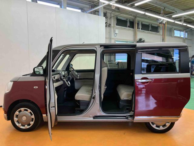 ムーヴキャンバスGメイクアップリミテッド SAIIIパノラマカメラ連動8インチフルセグナビ USB接続 ブルートゥース対応 フロント.リヤドライブレコーダー連動 ETC 置きラクボックス オートライト オートハイビーム LEDヘッドライト(千葉県)の中古車