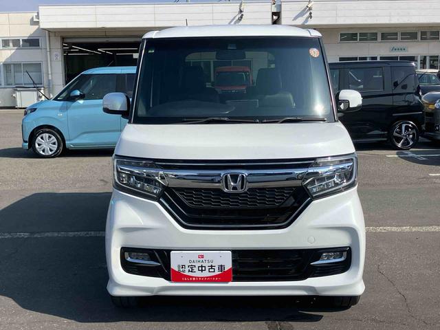 Ｎ−ＢＯＸカスタムＧ・Ｌターボホンダセンシング４ＷＤ　ターボ　８型ナビ／ＴＶ／ＤＶＤ／ＢＴ／ＵＳＢ　バックカメラ　ＥＴＣ　パドルシフト　ＬＥＤヘッドライト　オートライト　シートヒーター　衝突軽減ブレーキ　前後コーナーセンサー　ハーフシェイドガラス（千葉県）の中古車