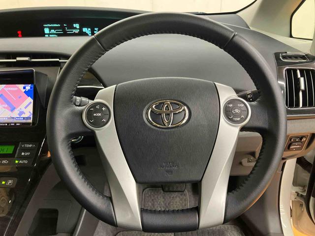プリウスＳツーリングセレクションＨＤＤフルセグナビ　ブルートゥース対応　ビルトインＥＴＣ　センターコンソール下イルミネーション　リヤトノカバー　テレスコピックステアリング　バニティーミラー．照明付き左右サンバイザー（千葉県）の中古車