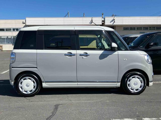 ムーヴキャンバスＧブラックインテリアリミテッド　ＳＡIIIナビ／ＴＶ／ＤＶＤ／ＢＴ／ＵＳＢ　全周囲カメラ　黒内装　ＬＥＤヘッドライト　オートライト　オートハイビーム　スマアシ　両側電動スライドドア　革巻ステアリング　ステリモ　置き楽ＢＯＸ　キーフリーシステム（千葉県）の中古車