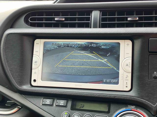 アクアＧブラックソフトレザーセレクションナビ／ＢＴ／ＴＶ／ＣＤ／Ｂカメラ　前後シート合成皮革表皮　ドアミラーウインカー　プッシュボタンスターター　オートエアコン　電動格納ドアミラー　オートライト　運転席シートリフター（千葉県）の中古車