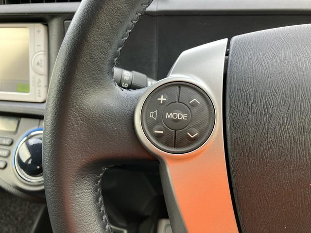 アクアＧブラックソフトレザーセレクションナビ／ＢＴ／ＴＶ／ＣＤ／Ｂカメラ　前後シート合成皮革表皮　ドアミラーウインカー　プッシュボタンスターター　オートエアコン　電動格納ドアミラー　オートライト　運転席シートリフター（千葉県）の中古車