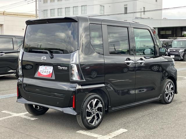 タントカスタムＸ両側電動スライドドア　１４インチアルミ　ＬＥＤヘッド＆フォグランプ　バックカメラ　シートヒーター　電動駐車ブレーキ　オートライト　上下２段調節式デッキボード　コーナーセンサー　衝突被害軽減ブレーキ（千葉県）の中古車