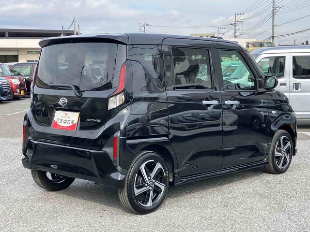 ムーヴＲＳターボエンジン　両側電動スライドドア　１５インチアルミホイール　ＬＥＤヘッド＆フォグランプ　バックカメラ　スマートキー　電動駐車ブレーキ　オート格納ドアミラー　自動追従クルコン　衝突被害軽減ブレーキ（千葉県）の中古車