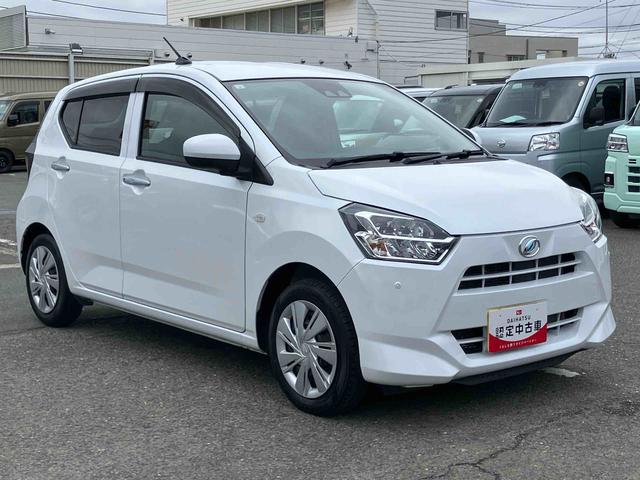 ミライースX SAIII衝突被害軽減ブレーキ LEDヘッドランプ オートライト オートハイビーム スモークガラス 電動格納ドアミラー 前後コーナーセンサー アイドリングストップ サイドレバー式駐車ブレーキ キーレスエントリー(千葉県)の中古車