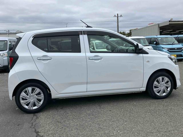 ミライースX SAIII衝突被害軽減ブレーキ LEDヘッドランプ オートライト オートハイビーム スモークガラス 電動格納ドアミラー 前後コーナーセンサー アイドリングストップ サイドレバー式駐車ブレーキ キーレスエントリー(千葉県)の中古車