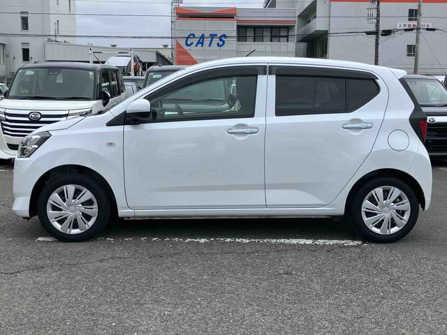 ミライースX SAIII衝突被害軽減ブレーキ LEDヘッドランプ オートライト オートハイビーム スモークガラス 電動格納ドアミラー 前後コーナーセンサー アイドリングストップ サイドレバー式駐車ブレーキ キーレスエントリー(千葉県)の中古車