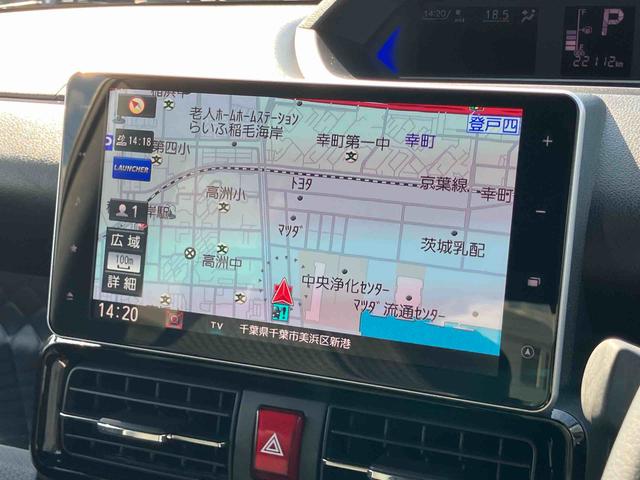 タントカスタムＲＳターボ　９型ナビ／ＴＶ／ＤＶＤ／ＢＴ／ＵＳＢ　バックカメラ　前後ドラレコ　ＥＴＣ　全車速追従クルコン　ＬＥＤヘッドライト　オートライト　ＡＤＢ　スマアシ　コ−ナ−センサー　シートヒーター　両電スライド（千葉県）の中古車