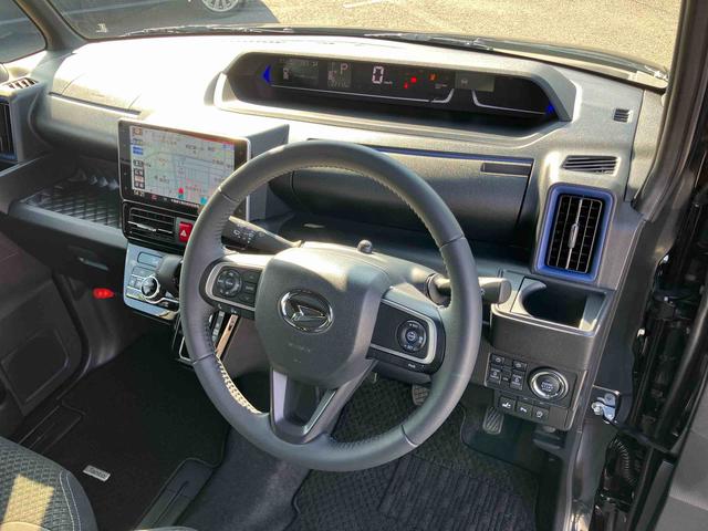 タントカスタムＲＳターボ　９型ナビ／ＴＶ／ＤＶＤ／ＢＴ／ＵＳＢ　バックカメラ　前後ドラレコ　ＥＴＣ　全車速追従クルコン　ＬＥＤヘッドライト　オートライト　ＡＤＢ　スマアシ　コ−ナ−センサー　シートヒーター　両電スライド（千葉県）の中古車