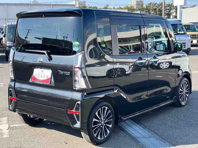 タントカスタムＲＳターボ　９型ナビ／ＴＶ／ＤＶＤ／ＢＴ／ＵＳＢ　バックカメラ　前後ドラレコ　ＥＴＣ　全車速追従クルコン　ＬＥＤヘッドライト　オートライト　ＡＤＢ　スマアシ　コ−ナ−センサー　シートヒーター　両電スライド（千葉県）の中古車