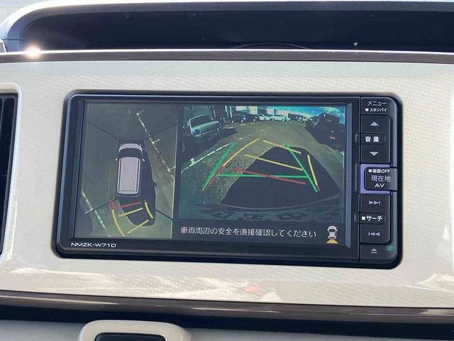 ムーヴキャンバスGメイクアップVS SAIIIナビ/BT/TV/DISC/全周囲カメラ/ステアリングスイッチ ETC 両側パワスラ LEDヘッド/フォグ メッキモール スマートキー 運転席シートヒーター 置きラクBOX 衝突被害軽減ブレーキ(千葉県)の中古車