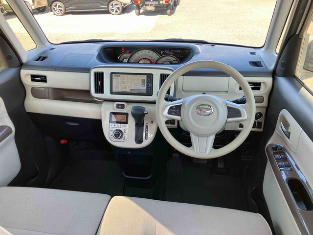 ムーヴキャンバスGメイクアップVS SAIIIナビ/BT/TV/DISC/全周囲カメラ/ステアリングスイッチ ETC 両側パワスラ LEDヘッド/フォグ メッキモール スマートキー 運転席シートヒーター 置きラクBOX 衝突被害軽減ブレーキ(千葉県)の中古車