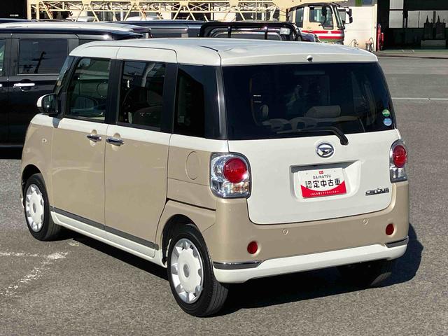 ムーヴキャンバスGメイクアップVS SAIIIナビ/BT/TV/DISC/全周囲カメラ/ステアリングスイッチ ETC 両側パワスラ LEDヘッド/フォグ メッキモール スマートキー 運転席シートヒーター 置きラクBOX 衝突被害軽減ブレーキ(千葉県)の中古車