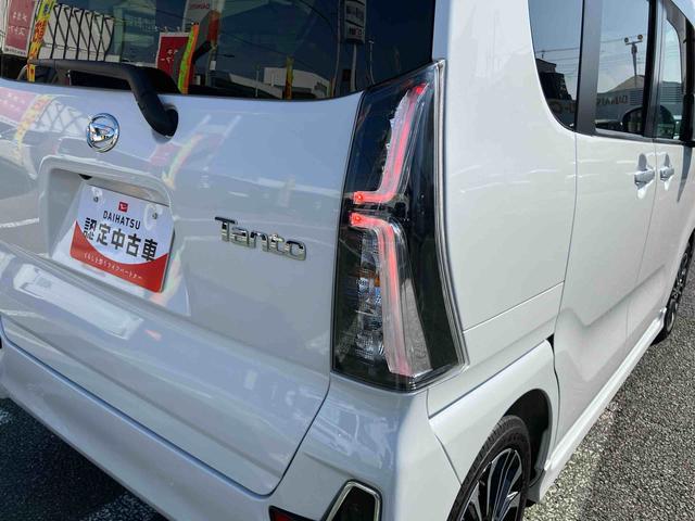 タントカスタムＲＳ９インチナビゲーション／連動ドライブレコーダー前後録画／ＥＴＣ／バックカメラ／オートエアコン／アダプティブクルーズコントロール／左右シートヒーター／ワイドバイザー／アルミホイール／カーペットマット（千葉県）の中古車