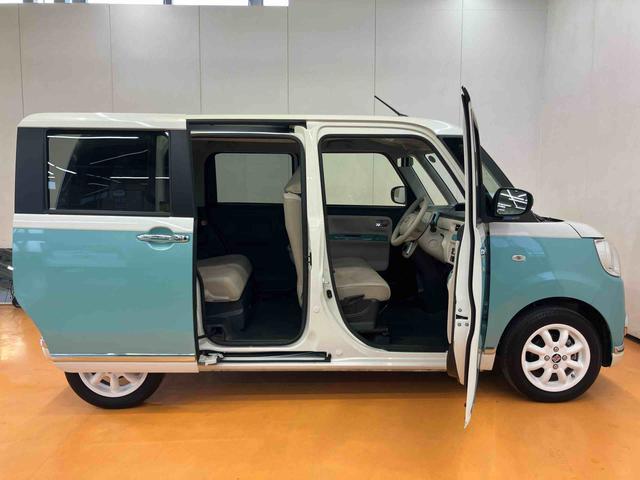 ムーヴキャンバスGメイクアップVS SAIIIパノラマカメラ連動8インチフルセグナビ USB接続 HDMI接続 フロント.リヤドライブレコーダー連動 TVナビキット ETC 置きラクボックス 運転席シートヒーター ウインドシールドディアイサー(千葉県)の中古車