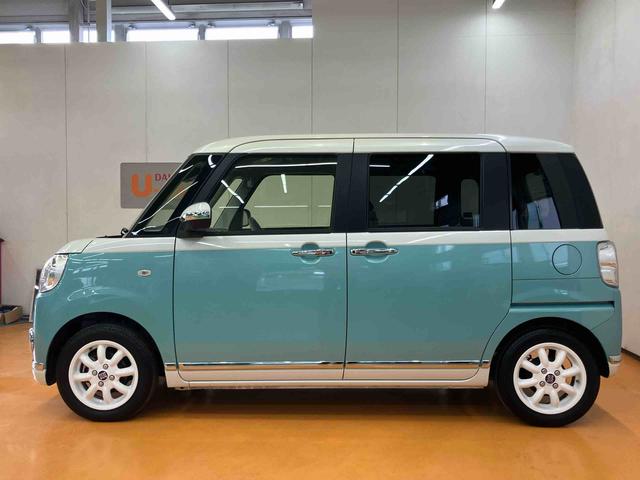 ムーヴキャンバスGメイクアップVS SAIIIパノラマカメラ連動8インチフルセグナビ USB接続 HDMI接続 フロント.リヤドライブレコーダー連動 TVナビキット ETC 置きラクボックス 運転席シートヒーター ウインドシールドディアイサー(千葉県)の中古車