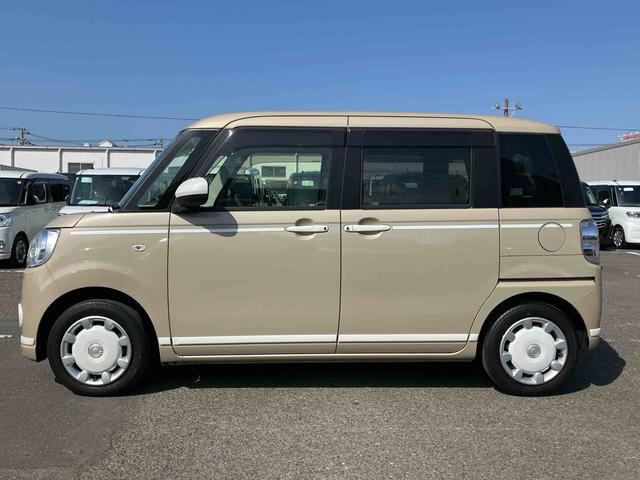 ムーヴキャンバスＧホワイトアクセントＶＳ　ＳＡIII４ＷＤ　ナビ／ＴＶ／ＤＶＤ／ＢＴ／ＵＳＢ　全周囲カメラ　前後ドラレコ　運転席シートヒーター　ＬＥＤヘッドライト　オートライト　オートハイビーム　スマアシ　フロントガラスディアイサー　両側電動スライド（千葉県）の中古車