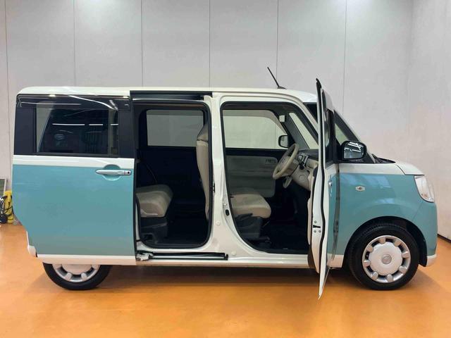 ムーヴキャンバスＸリミテッド　ＳＡIIパノラマカメラ連動フルセグナビ　ＵＳＢ接続　ブルートゥース対応　フロントドライブレコーダー連動　ＥＴＣ　両側電動スライドドア　置きラクボックス　プッシュエンジンスタート　キーフリーシステム（千葉県）の中古車