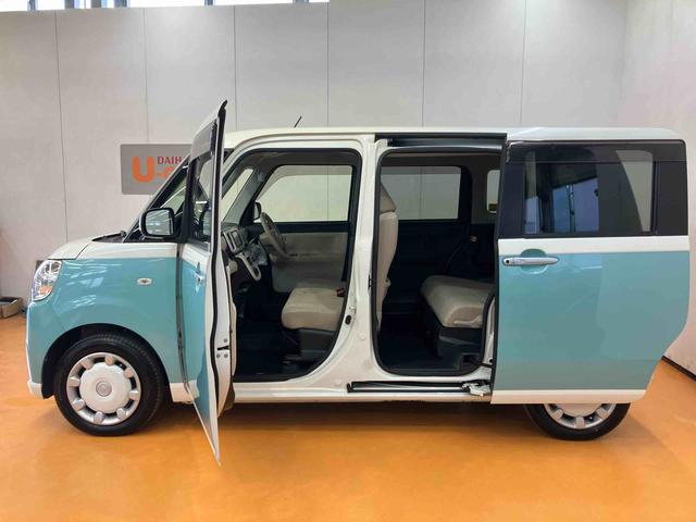 ムーヴキャンバスＸリミテッド　ＳＡIIパノラマカメラ連動フルセグナビ　ＵＳＢ接続　ブルートゥース対応　フロントドライブレコーダー連動　ＥＴＣ　両側電動スライドドア　置きラクボックス　プッシュエンジンスタート　キーフリーシステム（千葉県）の中古車