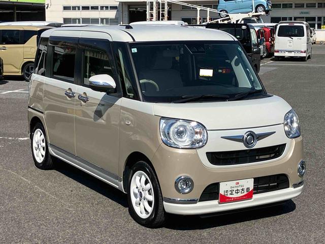 ムーヴキャンバスＧメイクアップＶＳ　ＳＡIIIナビ／ＢＴ／ＴＶ／ＤＩＳＣ／全周囲カメラ／ステアスイッチ　前後ドラレコ　ＥＴＣ２．０　リモコンエンジンスタート　ミニライト１４インチＡＷ　両側パワスラ　ＬＥＤヘッド／フォグ　運転席シートヒーター（千葉県）の中古車