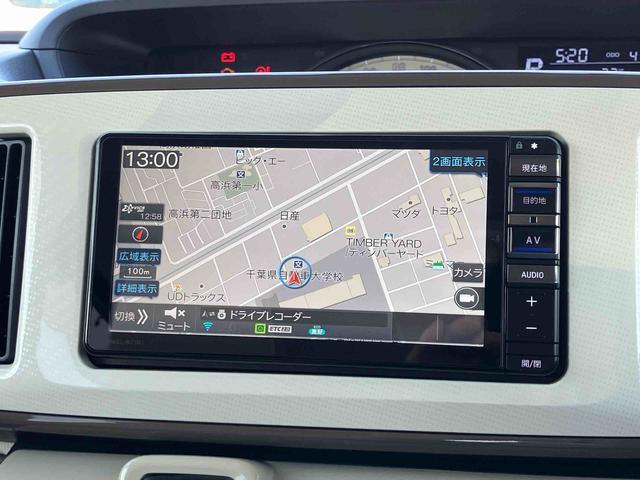 ムーヴキャンバスＧメイクアップＶＳ　ＳＡIIIナビ／ＢＴ／ＴＶ／ＤＩＳＣ／全周囲カメラ／ステアスイッチ　前後ドラレコ　ＥＴＣ２．０　リモコンエンジンスタート　ミニライト１４インチＡＷ　両側パワスラ　ＬＥＤヘッド／フォグ　運転席シートヒーター（千葉県）の中古車