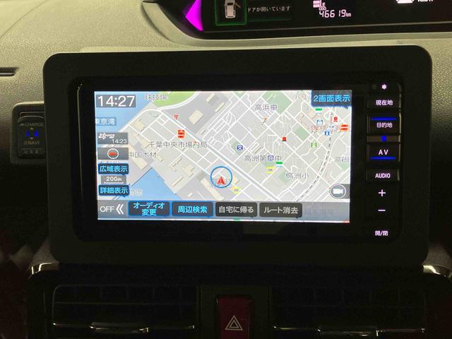 タントカスタムＲＳスタイルセレクションターボ　ナビ／ＴＶ／ＤＶＤ／ＢＴ／ＵＳＢ　バックカメラ　前後ドラレコ　ＥＴＣ　全車速追従クルコン　ＬＥＤヘッドライト　オートライト　ＡＤＢ　スマアシ　コ−ナ−センサー　シートヒーター　両側電動スライド（千葉県）の中古車