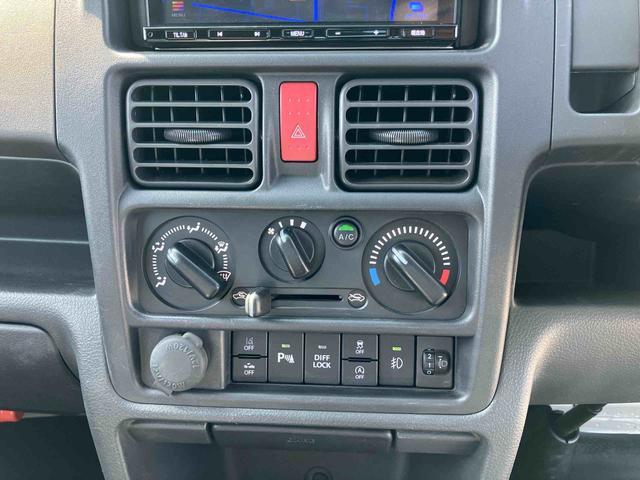 スーパーキャリイＸリミテッドナビ／ＢＴ／ＵＳＢ／ラジオ　４ＷＤ　５速ＭＴ　前後ドラレコ　荷台三方開　ＬＥＤ荷台作業灯　リヤスモークガラス　デフロック　ＬＥＤヘッドランプ　オートライト　サイドレバー式駐車ブレーキ　アシストグリップ（千葉県）の中古車