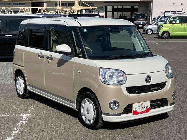 ムーヴキャンバスＧメイクアップＶＳ　ＳＡIIIナビ／ＢＴ／ＴＶ／ＤＩＳＣ／全周囲カメラ／ステアスイッチ　前後ドラレコ　両側パワスラ　ＬＥＤヘッド／フォグ　メッキモール　スマートキー　運転席シートヒーター　置きラクＢＯＸ　衝突被害軽減ブレーキ（千葉県）の中古車