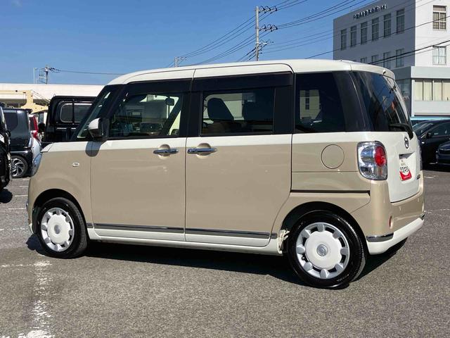 ムーヴキャンバスＧメイクアップＶＳ　ＳＡIIIナビ／ＢＴ／ＴＶ／ＤＩＳＣ／全周囲カメラ／ステアスイッチ　前後ドラレコ　両側パワスラ　ＬＥＤヘッド／フォグ　メッキモール　スマートキー　運転席シートヒーター　置きラクＢＯＸ　衝突被害軽減ブレーキ（千葉県）の中古車