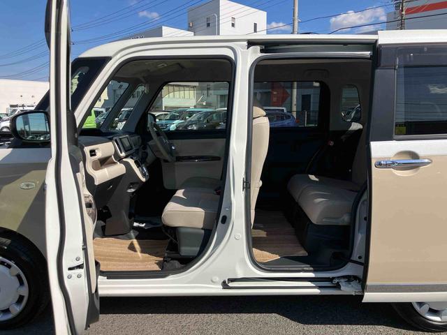 ムーヴキャンバスＧメイクアップＶＳ　ＳＡIIIナビ／ＢＴ／ＴＶ／ＤＩＳＣ／全周囲カメラ／ステアスイッチ　前後ドラレコ　両側パワスラ　ＬＥＤヘッド／フォグ　メッキモール　スマートキー　運転席シートヒーター　置きラクＢＯＸ　衝突被害軽減ブレーキ（千葉県）の中古車