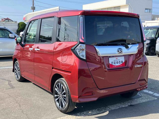 トールカスタムＧ　ターボターボ　９型ディスプレイオーディオ／ＴＶ／ＢＴ／ＵＳＢ　バックカメラ　全車速追従クルコン　ＬＥＤヘッドライト　オートライト　オートハイビーム　スマアシ　コーナーセンサー　電動駐車ブレーキ　キーフリー（千葉県）の中古車