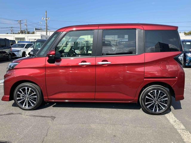 トールカスタムＧ　ターボターボ　９型ディスプレイオーディオ／ＴＶ／ＢＴ／ＵＳＢ　バックカメラ　全車速追従クルコン　ＬＥＤヘッドライト　オートライト　オートハイビーム　スマアシ　コーナーセンサー　電動駐車ブレーキ　キーフリー（千葉県）の中古車