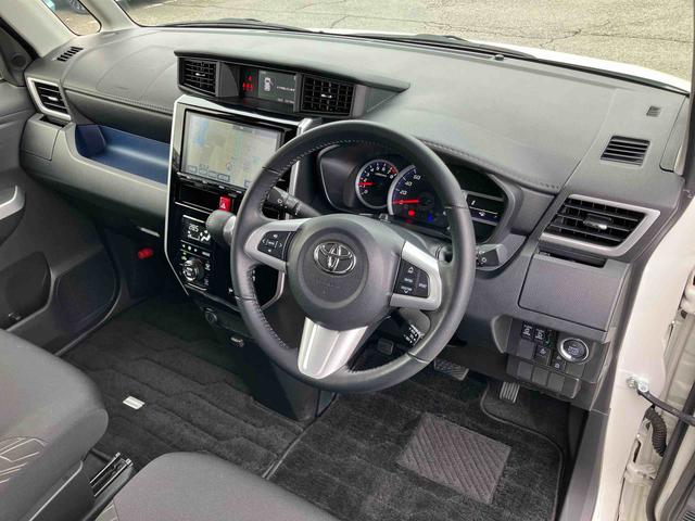 ルーミーカスタムＧ−Ｔターボ　９型ナビ／ＴＶ／ＢＴ／ＤＶＤ　バックカメラ　ドラレコ　ＥＴＣ　クルーズコントロール　ＬＥＤヘッドライト　オートライト　衝突被害軽減ブレーキ　リヤ障害物センサー　革巻きハンドル　スマートキー（千葉県）の中古車