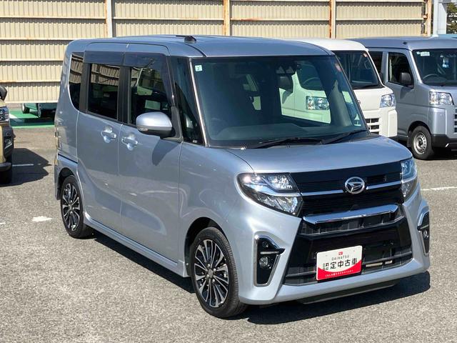 タントカスタムＲＳナビ／ＢＴ／ＴＶ／ＤＩＳＣ／Ｂカメラ／ステアスイッチ　前後ドラレコ　ＥＴＣ　ターボ　両側パワスラ　１５インチアルミ　ＬＥＤヘッド／フォグ　スマートキー　シートヒーター　シートバックテーブル　クルコン（千葉県）の中古車