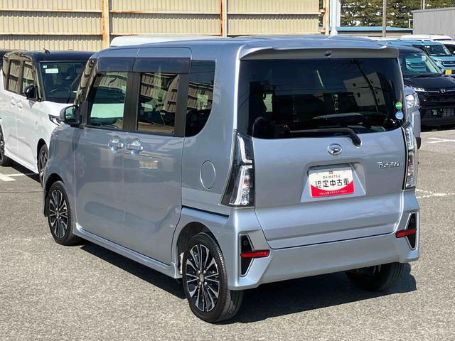 タントカスタムＲＳナビ／ＢＴ／ＴＶ／ＤＩＳＣ／Ｂカメラ／ステアスイッチ　前後ドラレコ　ＥＴＣ　ターボ　両側パワスラ　１５インチアルミ　ＬＥＤヘッド／フォグ　スマートキー　シートヒーター　シートバックテーブル　クルコン（千葉県）の中古車