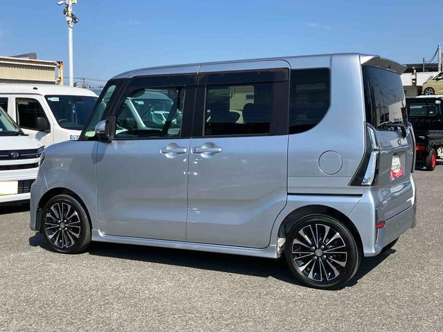 タントカスタムＲＳナビ／ＢＴ／ＴＶ／ＤＩＳＣ／Ｂカメラ／ステアスイッチ　前後ドラレコ　ＥＴＣ　ターボ　両側パワスラ　１５インチアルミ　ＬＥＤヘッド／フォグ　スマートキー　シートヒーター　シートバックテーブル　クルコン（千葉県）の中古車