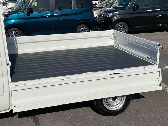 ハイゼットトラックエクストラ４ＷＤ　ＣＶＴ　荷台三方開　リヤ４枚リーフ　ＬＥＤ荷台作業灯　リヤデフロック　バッテリーカバー　ハロゲンヘッドランプ　大型ヘッドレスト　サイドレバー駐車ブレーキ　アシストグリップ　衝突被害軽減ブレーキ（千葉県）の中古車