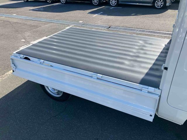 ハイゼットトラックエクストラ４ＷＤ　ＣＶＴ　荷台三方開　リヤ４枚リーフ　ＬＥＤ荷台作業灯　リヤデフロック　バッテリーカバー　ハロゲンヘッドランプ　大型ヘッドレスト　サイドレバー駐車ブレーキ　アシストグリップ　衝突被害軽減ブレーキ（千葉県）の中古車