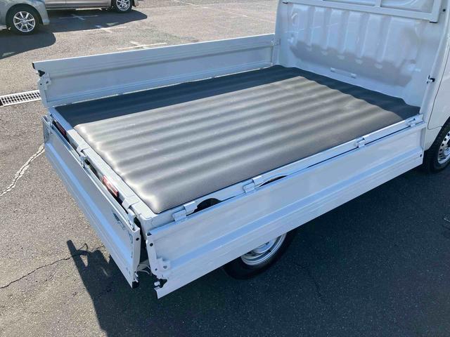 ハイゼットトラックエクストラ４ＷＤ　ＣＶＴ　荷台三方開　リヤ４枚リーフ　ＬＥＤ荷台作業灯　リヤデフロック　バッテリーカバー　ハロゲンヘッドランプ　大型ヘッドレスト　サイドレバー駐車ブレーキ　アシストグリップ　衝突被害軽減ブレーキ（千葉県）の中古車